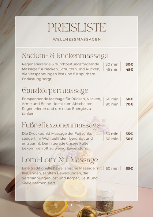 Preisliste